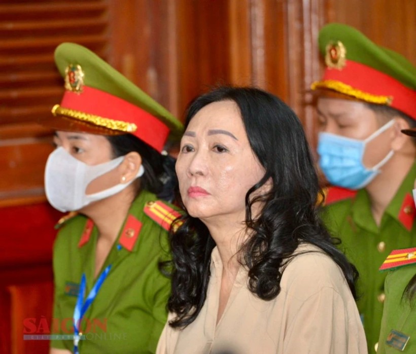 Bị cáo Trương Mỹ Lan tại tòa ngày 19/3. (Ảnh: SGGP)