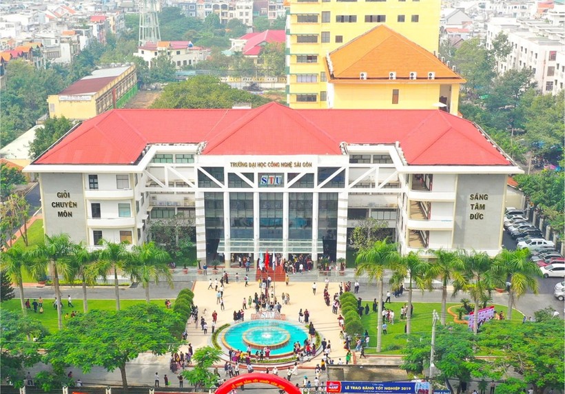 Trường Đại học Công nghệ Sài Gòn. Ảnh: STU