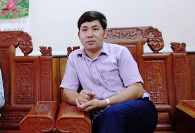 Lê Văn Tuyên - nguyên Giám đốc BQLDA huyện Hà Trung (Thanh Hóa).