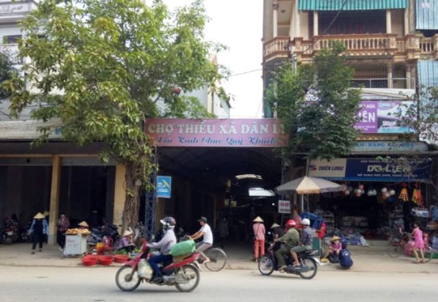 Chợ Thiều, xã Dân Lý, huyện Triệu Sơn (Thanh Hóa).
