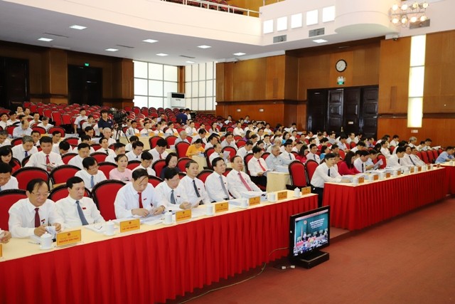 Các đại biểu HĐND tỉnh Thanh Hóa tham dự kỳ họp thứ 9, khóa 17.