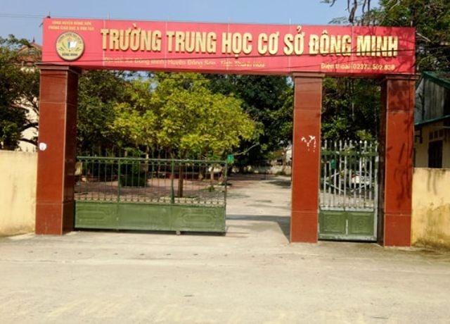 Trường Tiểu học và Trung học cơ sở Đông Minh, huyện Đông Sơn,Thanh Hóa.