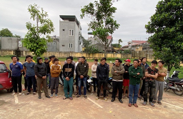 Thanh Hóa:  Triệt phá trường gà, 29 người bị bắt
