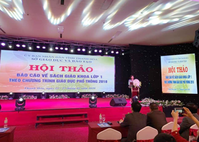 Hội thảo chọn SGK lớp 1 ở Thanh Hoá:  Thời điểm nhạy cảm nhưng cần thiết