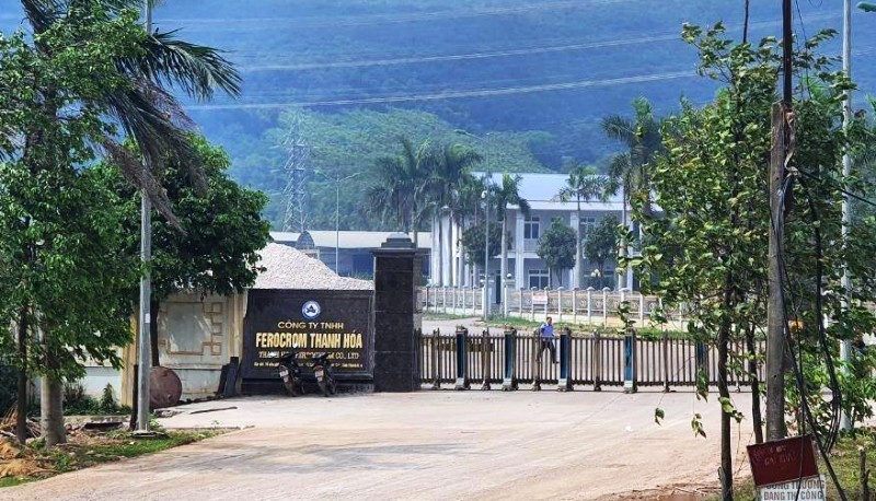 Công ty TNHH Lionas Metals (ở thôn Liên Sơn, phường Hải Thượng, thị xã Nghi Sơn, Thanh Hóa).