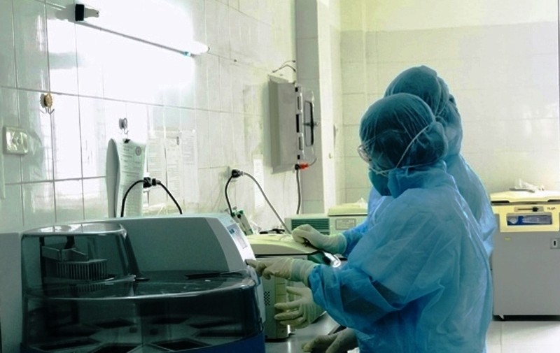 Xét nghiệm Virut SARS-CoV-2 tại CDC Thanh Hóa.