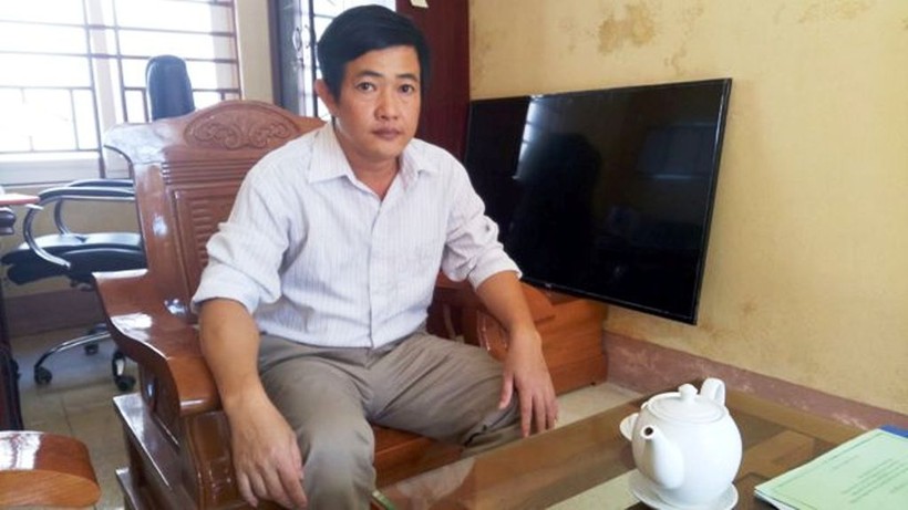 Ông Nguyễn Thái Sơn, nguyên Hiệu trưởng Trường THCS Ngư Lộc (Hậu Lộc, Thanh Hóa).