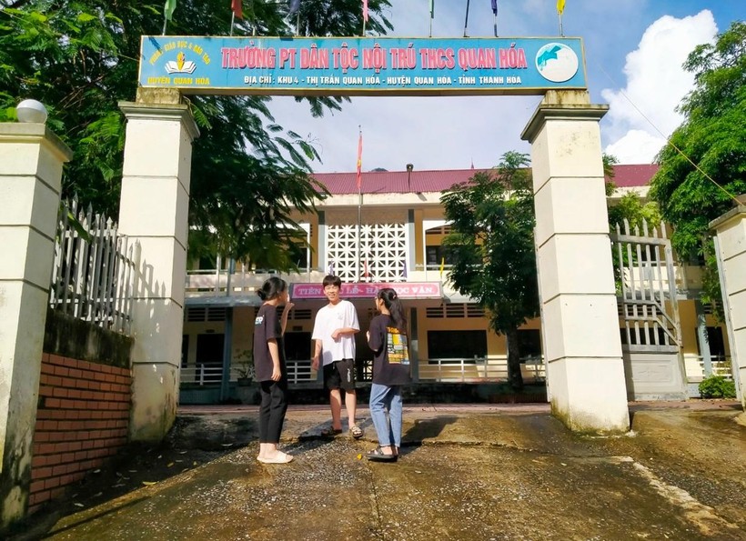 Trường Phổ thông dân tộc nội trú - THCS huyện Quan Hóa (Thanh Hóa).