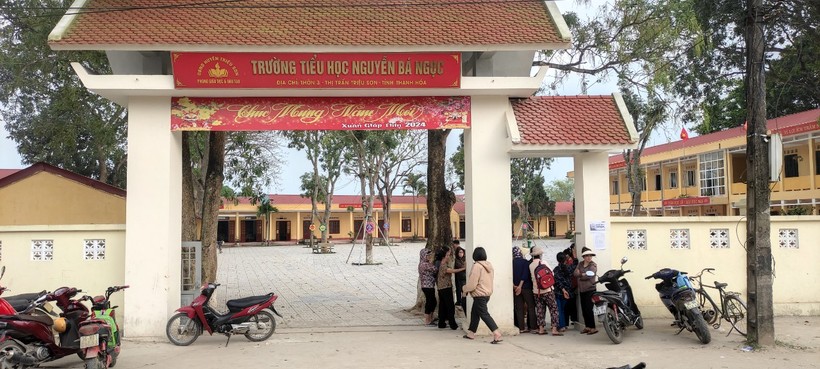 Trường Tiểu học Nguyễn Bá Ngọc, thị trấn Triệu Sơn (Thanh Hóa). (Ảnh: TL)