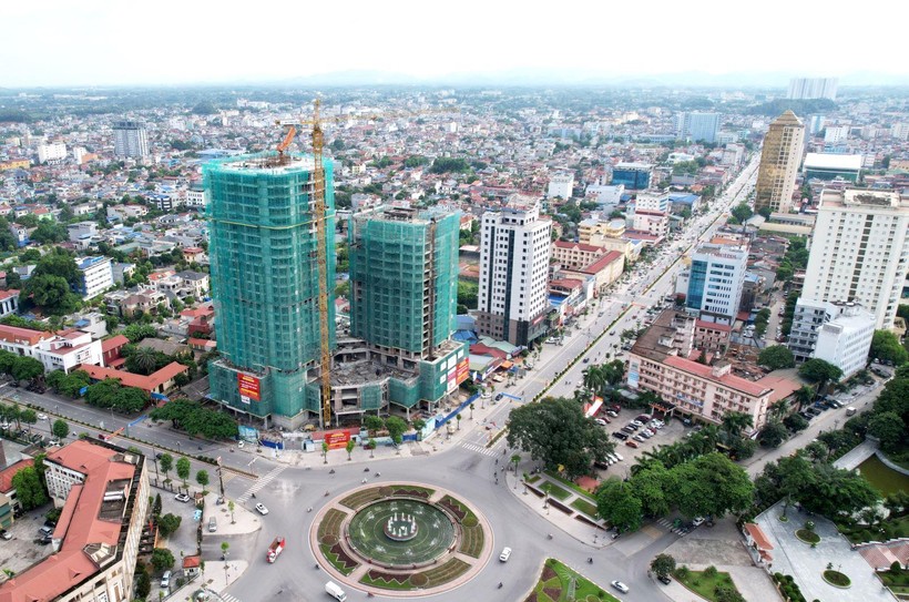 Diện mạo thành phố Thái Nguyên ngày càng khang trang, hiện đại vươn tầm đô thị trung tâm vùng Việt Bắc.