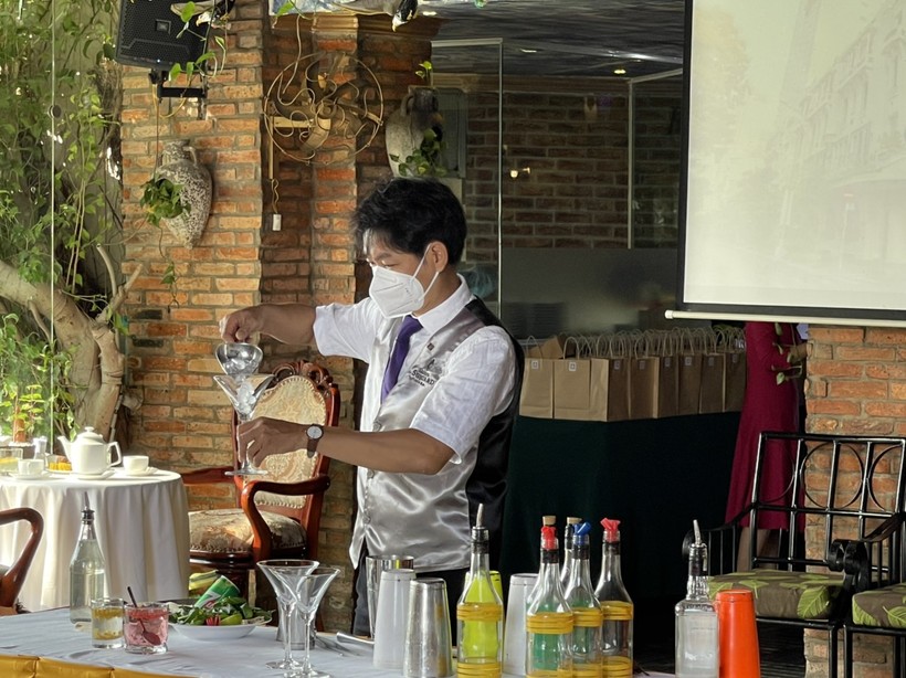 Sự kiện Giới thiệu ẩm thực đặc sản địa phương (lần 9) được tổ chức tại Rooftop Grand Lounge – Hotel Grand Saigon. Ảnh: Nam Sơn
