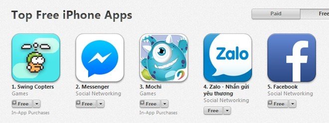 Game kế nhiệm Flappy Bird lên top đầu App Store tại Việt Nam