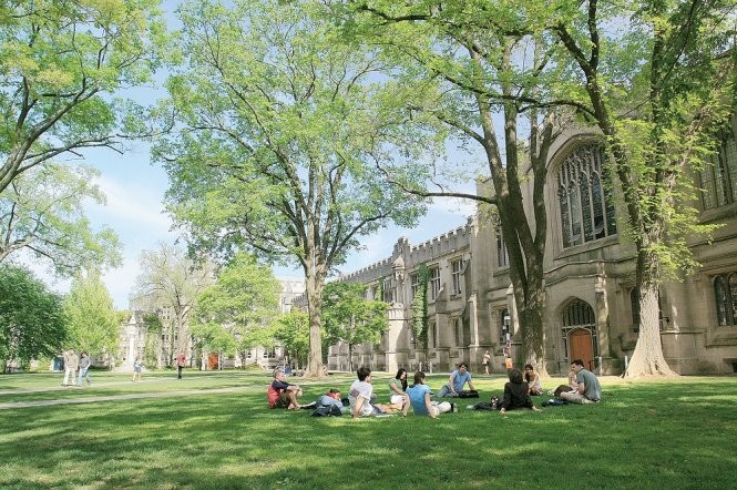 Một góc của ĐH Princeton (Mỹ)