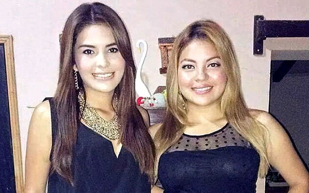 Maria Jose Alvarado (trái) và chị gái Sophia được nhìn thấy lần cuối tại Santa Barbara hôm 13/11. Ảnh trang cá nhân Sophia