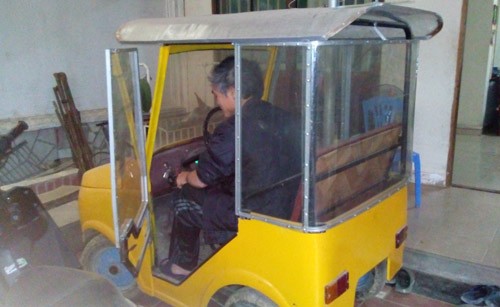 Lại xuất hiện ô tô “tự chế” ở Nghệ An