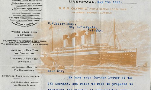 Lá thư bóc trần sự thật trong thảm họa chìm tàu Titanic