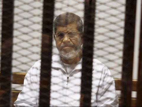 Ông Morsi bị kết án tử hình. Ảnh: AP