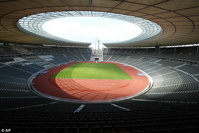 Sân vận động Olympiastadion tại Berlin, nơi diễn ra trận chung kết World Cup 2006. Nguồn: AP
