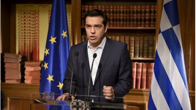 Thủ tướng Alexis Tsipras. Ảnh: Reuters
