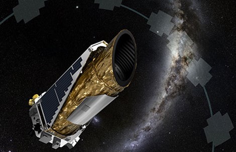 Kính viễn vọng Kepler, một thành tựu công nghệ tuyệt vời đã và đang giúp NASA tìm kiếm các dạng sống tương tự Trái đất ngoài không gian. Ảnh: NASA