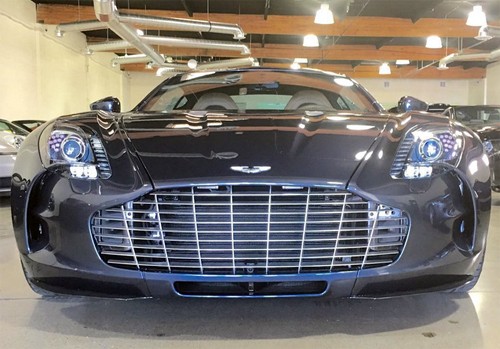 Aston Martin One-77 thuộc sở hữu của Floyd Mayweather. Ảnh: Instagram.