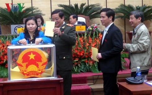 Ông Nguyễn Đức Chung trúng cử chức Chủ tịch UBND TP Hà Nội
