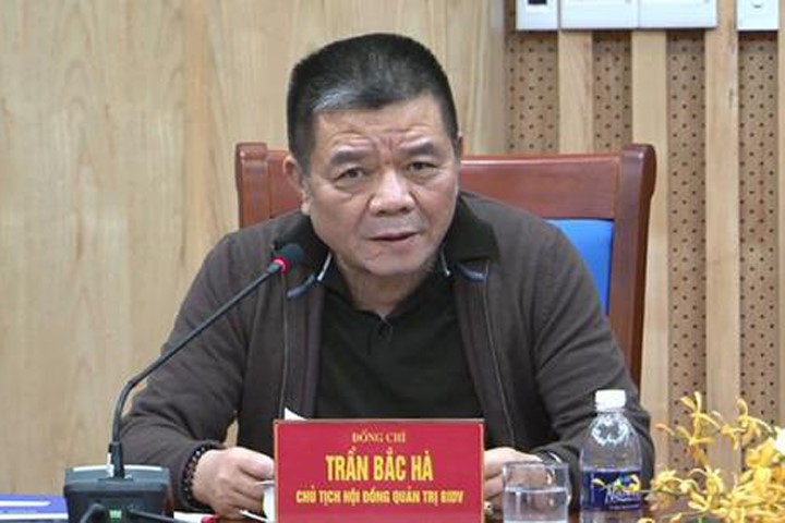 Chủ tịch ngân hàng BIDV Trần Bắc Hà chính thức nghỉ hưu