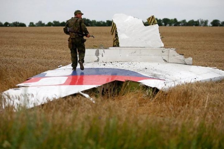 Hiện trường vụ máy bay MH17 bị bắn rơi tại Donestk, miền đông Ukraine