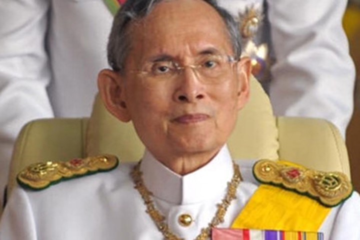Vua Thái Lan Bhumibol Adulyadej. Ảnh: Telegraph.