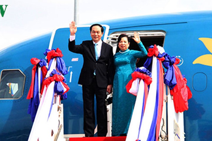 Chủ tịch nước Trần Đại Quang thăm cấp Nhà nước tới Italia