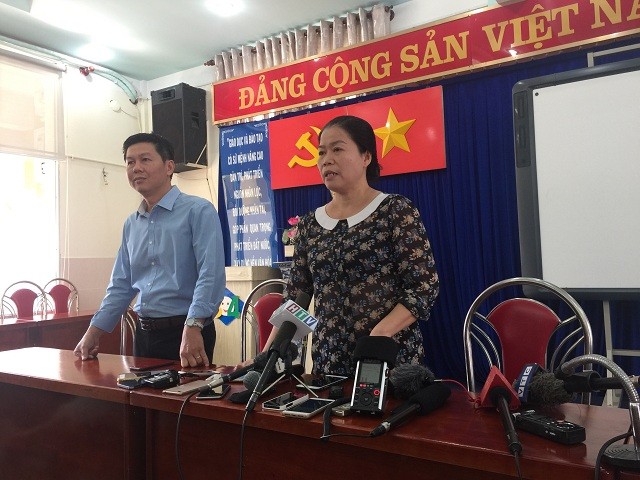 Cô Võ Thị Thanh Loan, Hiệu trưởng Trường MN 30-4 trả lời báo chí