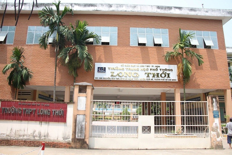 Trường THPT Long Thới, huyện Nhà Bè, TP.HCM 