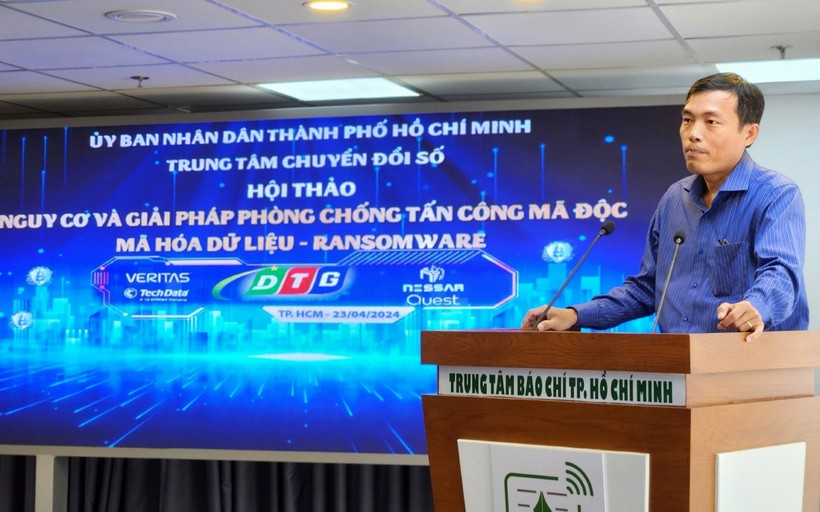 Ông Võ Minh Thành - Phó Giám đốc Sở Thông tin và Truyền thông TPHCM.