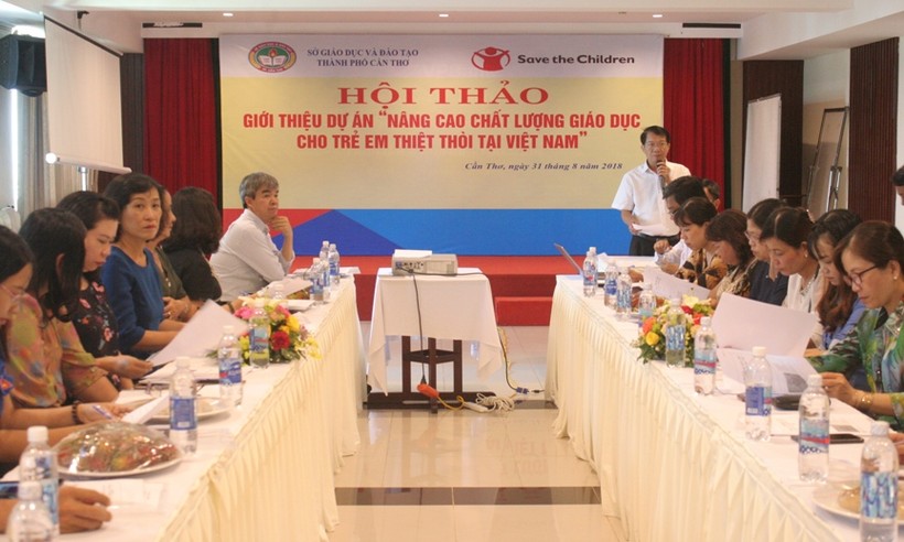 Giới thiệu Dự án “Nâng cao chất lượng giáo dục cho trẻ em thiệt thòi ở Việt Nam” tổ chức sáng 31/8