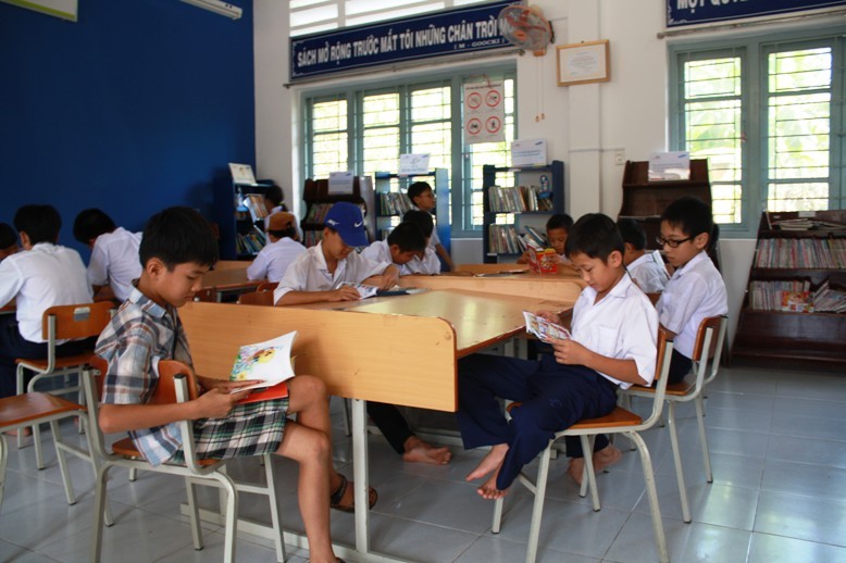 Cà Mau: Thêm 18 trường Tiểu học triển khai Thư viện thân thiện