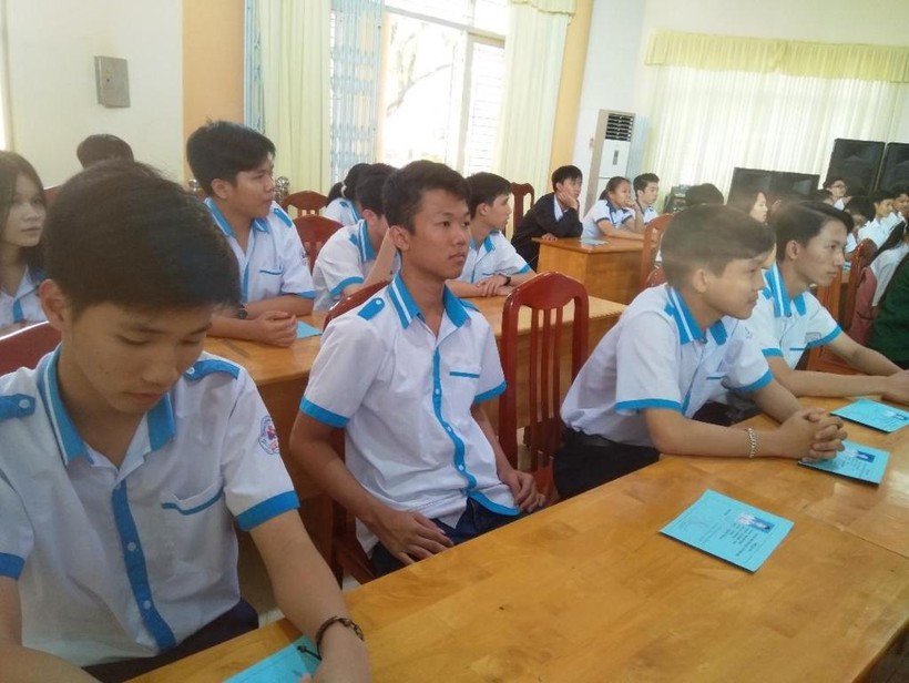 Thí sinh Cà Mau tham gia Kỳ thi chọn học sinh giỏi quốc gia THPT.