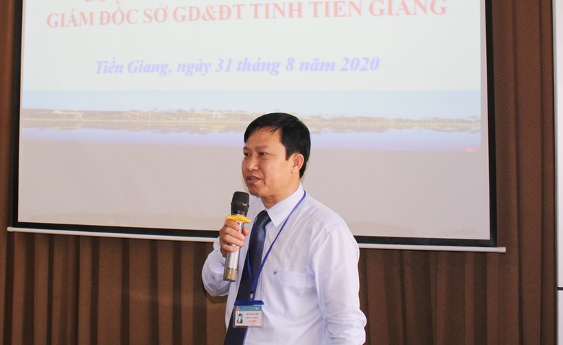 TS Lê Quang Trí, tân Giám đốc Sở GD&ĐT tỉnh Tiền Giang.
