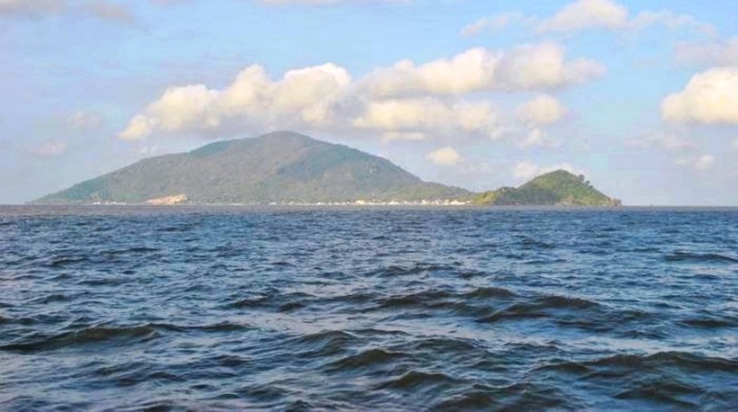 Đảo Hòn Tre, trung tâm huyện đảo Kiên Hải, Kiên Giang.