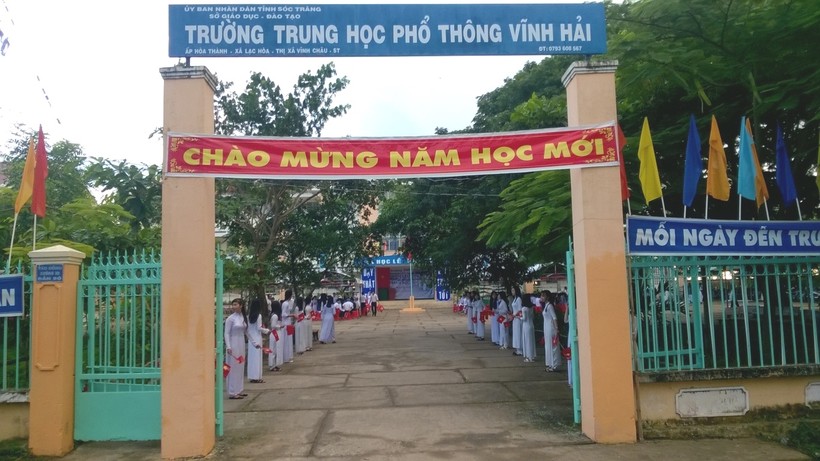 Trường THPT Vĩnh Hải.