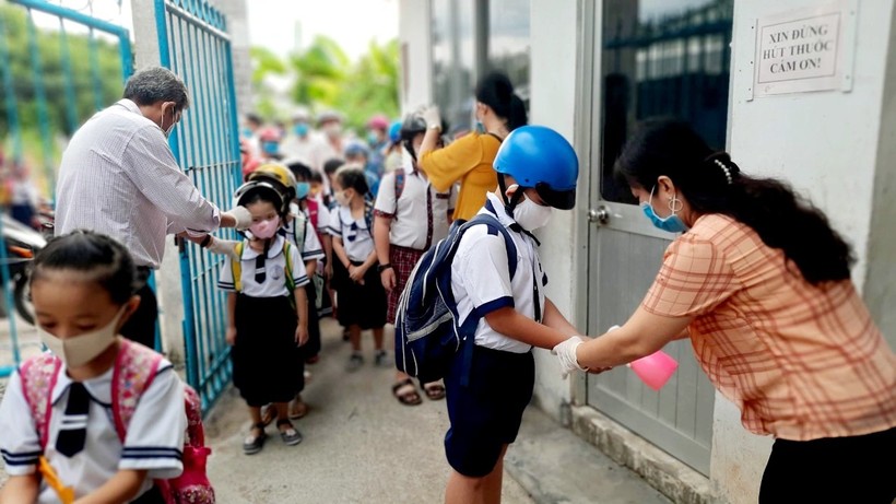 Học sinh Tiểu học và lớp 6 tỉnh An Giang trở lại trường từ ngày 21/2.