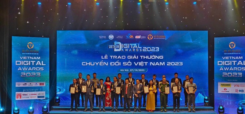 Trao giải thưởng chuyển đổi số Việt Nam - Vietnam Digital Awards 2023.