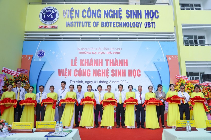 Khánh thành Viện Công nghệ sinh học thuộc Trường ĐH Trà Vinh.