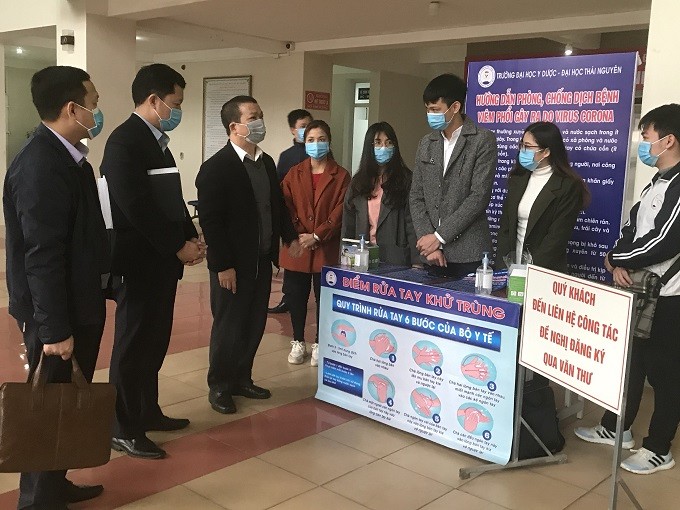 Đại học Thái Nguyên chung tay phòng chống dịch bệnh nCoV