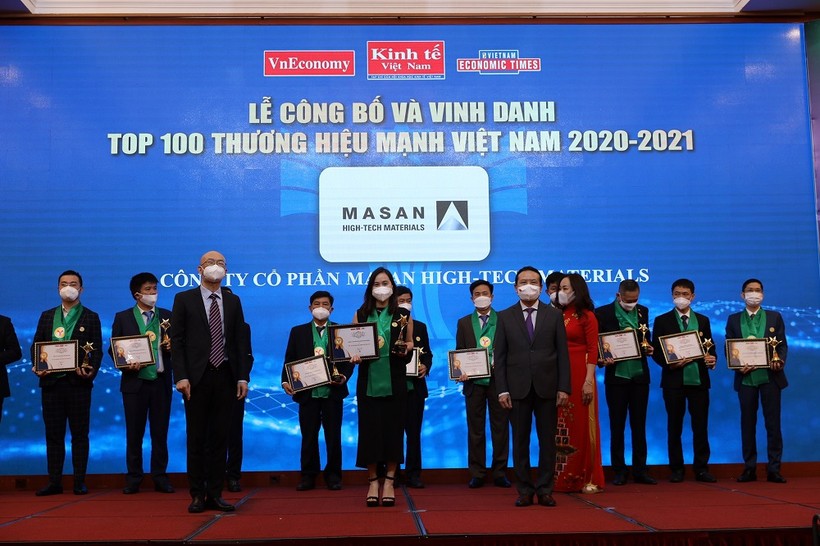 Masan High-Tech Materials trong Top 100 Thương hiệu Mạnh Việt Nam 2021