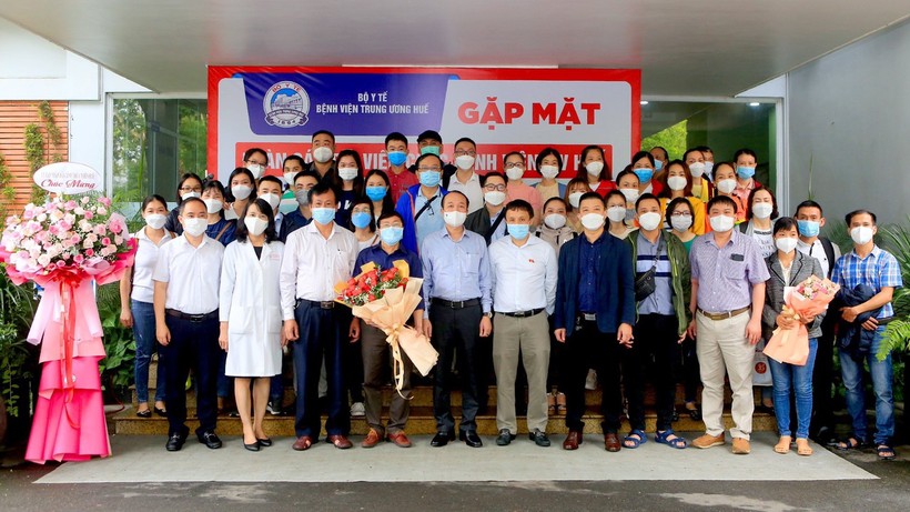 Bác sĩ Bệnh viện Trung ương Huế tiếp tục vào TP Hồ Chí Minh hỗ trợ chống dịch.