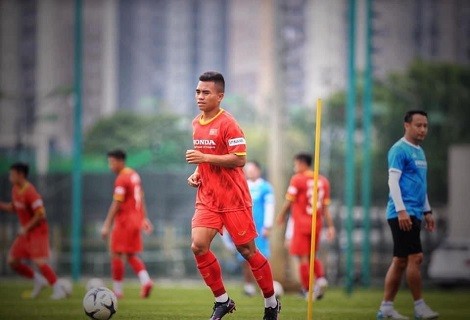 Cầu thủ Hồ Thanh Minh, người ghi bàn thắng duy nhất cho đội tuyển U23 Việt Nam trong trận đấu gặp U23 Myanmar (Ảnh: Internet).