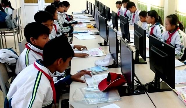 Các trường học ở TX Đông Triều đều được trang bị CSVC đáp ứng tốt việc dạy - học