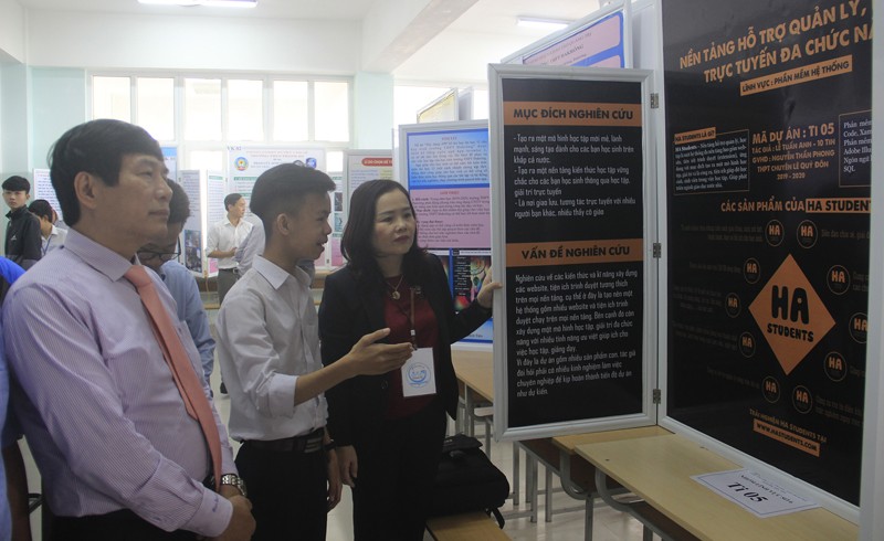 Quảng Trị: 200 học sinh trung học tham gia cuộc thi khoa học kỹ thuật