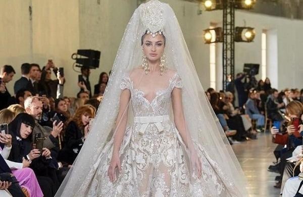 Choáng ngợp với váy cưới vương giả quyền quý của Elie Saab