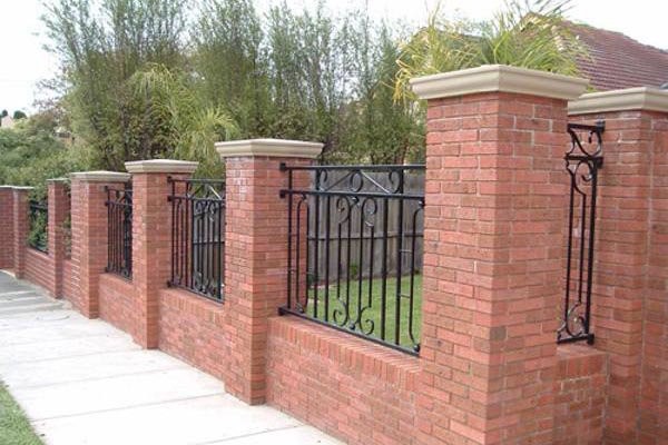 Gợi ý mẫu hàng rào xây gạch đẹp phù hợp với mọi ngôi nhà